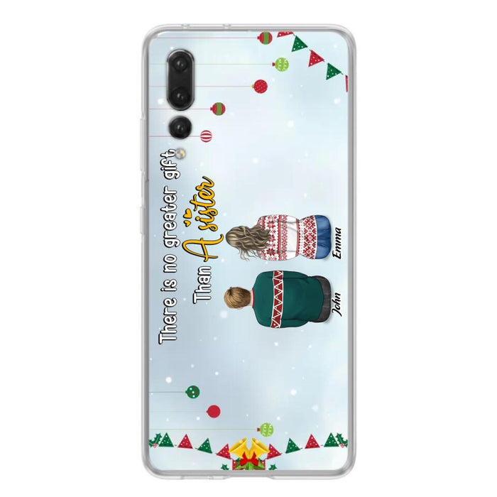 Personalized Christmas Brothers & Sisters Phone Case - Christmas Gift Idea For Siblings - Up to 12 People - Life Is Better With Brothers & Sisters - Case For Xiaomi, Oppo And Huawei