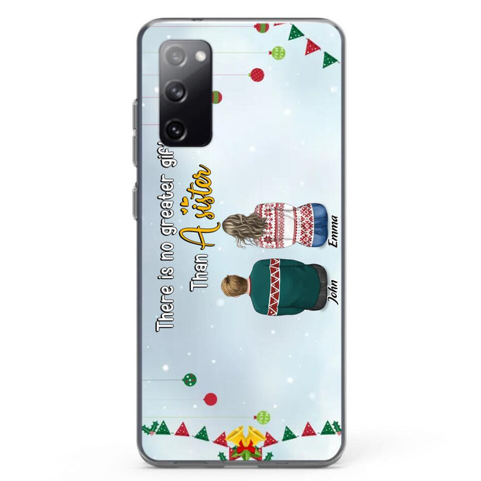 Personalized Christmas Brothers & Sisters Phone Case - Christmas Gift Idea For Siblings - Up to 12 People - Life Is Better With Brothers & Sisters - Case For iPhone And Samsung