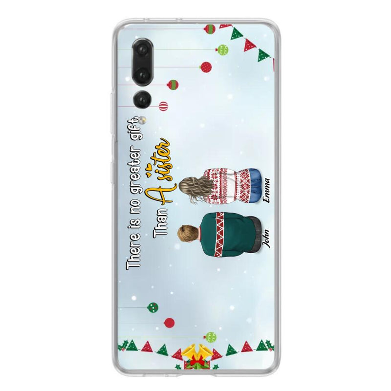 Personalized Christmas Brothers & Sisters Phone Case - Christmas Gift Idea For Siblings - Up to 12 People - Life Is Better With Brothers & Sisters - Case For Xiaomi, Oppo And Huawei