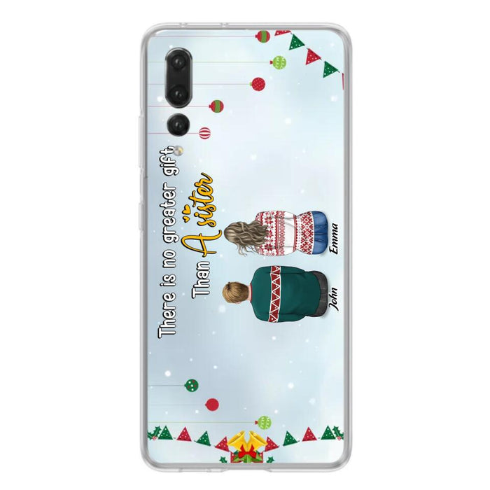 Personalized Christmas Brothers & Sisters Phone Case - Christmas Gift Idea For Siblings - Up to 12 People - Life Is Better With Brothers & Sisters - Case For Xiaomi, Oppo And Huawei