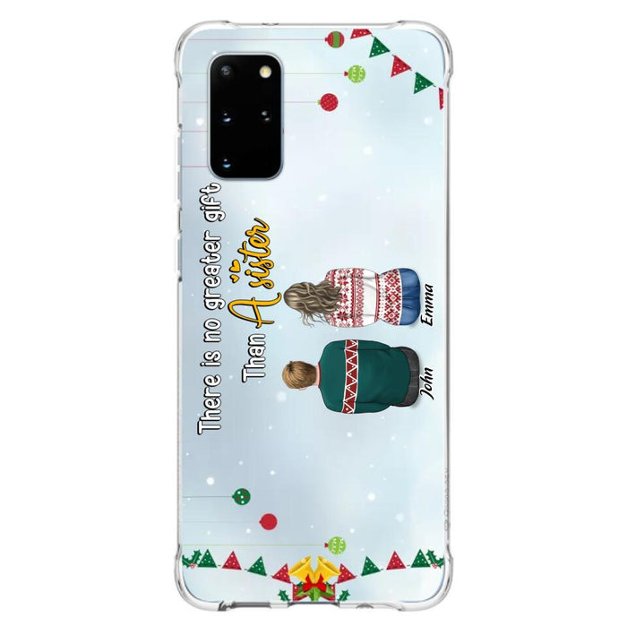 Personalized Christmas Brothers & Sisters Phone Case - Christmas Gift Idea For Siblings - Up to 12 People - Life Is Better With Brothers & Sisters - Case For iPhone And Samsung