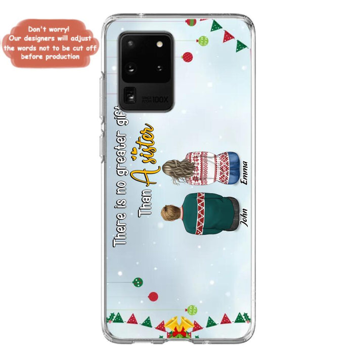 Personalized Christmas Brothers & Sisters Phone Case - Christmas Gift Idea For Siblings - Up to 12 People - Life Is Better With Brothers & Sisters - Case For iPhone And Samsung