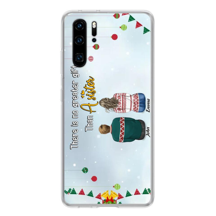 Personalized Christmas Brothers & Sisters Phone Case - Christmas Gift Idea For Siblings - Up to 12 People - Life Is Better With Brothers & Sisters - Case For Xiaomi, Oppo And Huawei
