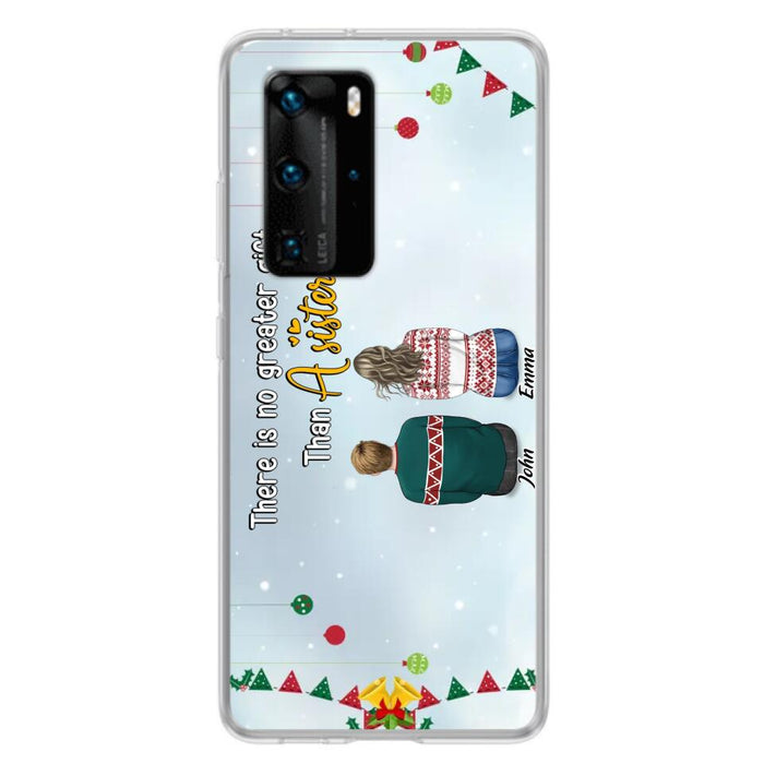 Personalized Christmas Brothers & Sisters Phone Case - Christmas Gift Idea For Siblings - Up to 12 People - Life Is Better With Brothers & Sisters - Case For Xiaomi, Oppo And Huawei