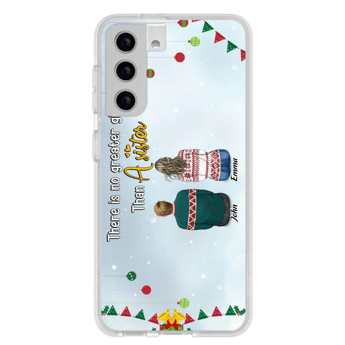 Personalized Christmas Brothers & Sisters Phone Case - Christmas Gift Idea For Siblings - Up to 12 People - Life Is Better With Brothers & Sisters - Case For iPhone And Samsung