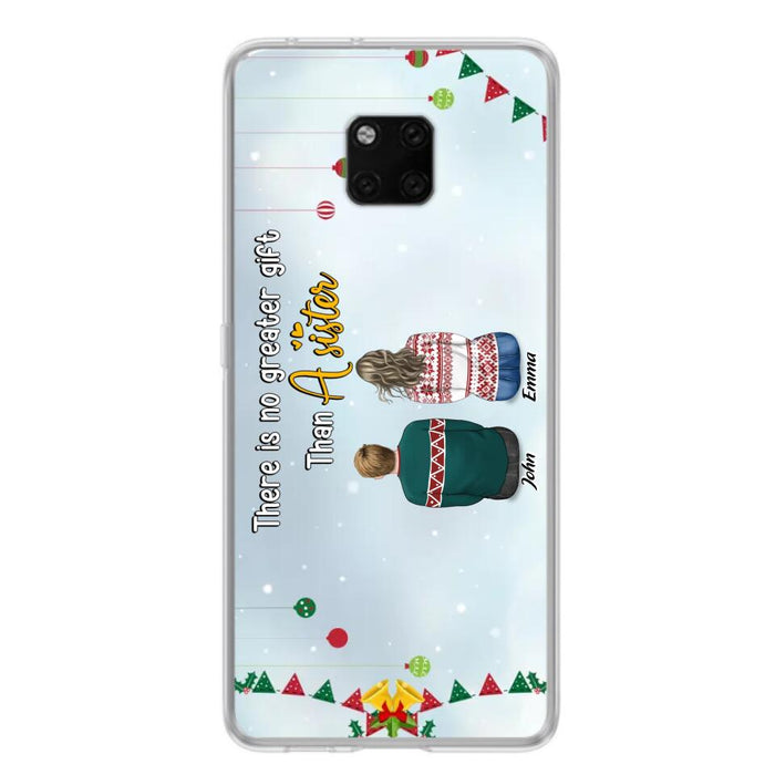 Personalized Christmas Brothers & Sisters Phone Case - Christmas Gift Idea For Siblings - Up to 12 People - Life Is Better With Brothers & Sisters - Case For Xiaomi, Oppo And Huawei