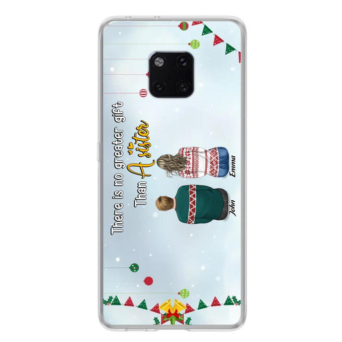 Personalized Christmas Brothers & Sisters Phone Case - Christmas Gift Idea For Siblings - Up to 12 People - Life Is Better With Brothers & Sisters - Case For Xiaomi, Oppo And Huawei