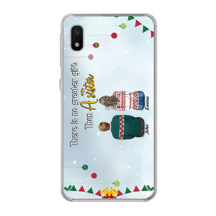 Personalized Christmas Brothers & Sisters Phone Case - Christmas Gift Idea For Siblings - Up to 12 People - Life Is Better With Brothers & Sisters - Case For iPhone And Samsung