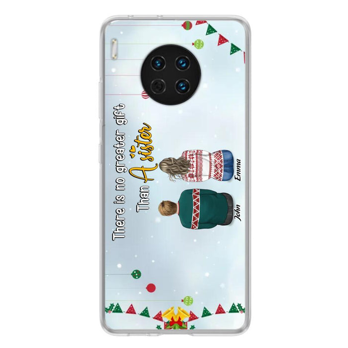 Personalized Christmas Brothers & Sisters Phone Case - Christmas Gift Idea For Siblings - Up to 12 People - Life Is Better With Brothers & Sisters - Case For Xiaomi, Oppo And Huawei