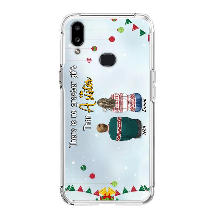 Personalized Christmas Brothers & Sisters Phone Case - Christmas Gift Idea For Siblings - Up to 12 People - Life Is Better With Brothers & Sisters - Case For iPhone And Samsung