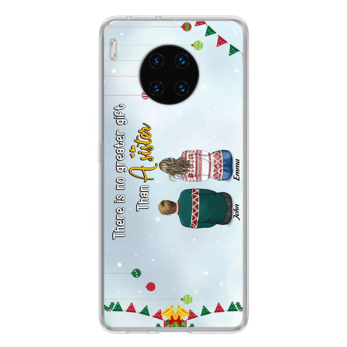 Personalized Christmas Brothers & Sisters Phone Case - Christmas Gift Idea For Siblings - Up to 12 People - Life Is Better With Brothers & Sisters - Case For Xiaomi, Oppo And Huawei