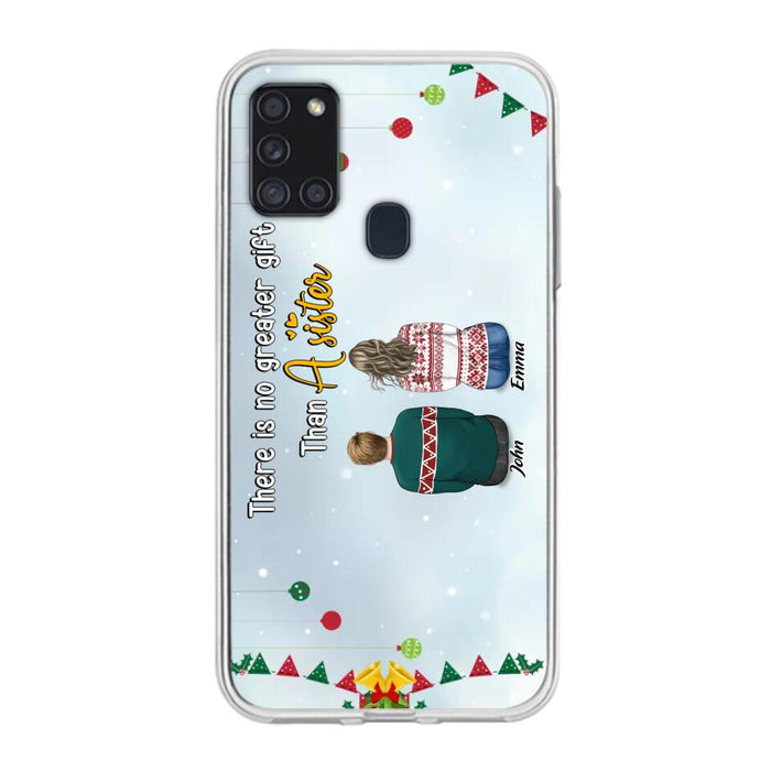 Personalized Christmas Brothers & Sisters Phone Case - Christmas Gift Idea For Siblings - Up to 12 People - Life Is Better With Brothers & Sisters - Case For iPhone And Samsung