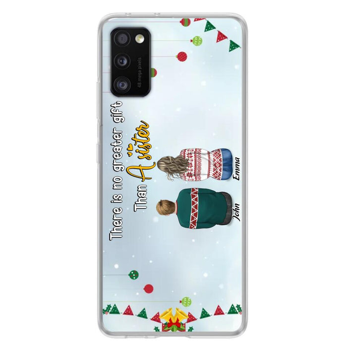 Personalized Christmas Brothers & Sisters Phone Case - Christmas Gift Idea For Siblings - Up to 12 People - Life Is Better With Brothers & Sisters - Case For iPhone And Samsung