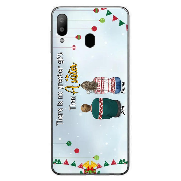 Personalized Christmas Brothers & Sisters Phone Case - Christmas Gift Idea For Siblings - Up to 12 People - Life Is Better With Brothers & Sisters - Case For iPhone And Samsung