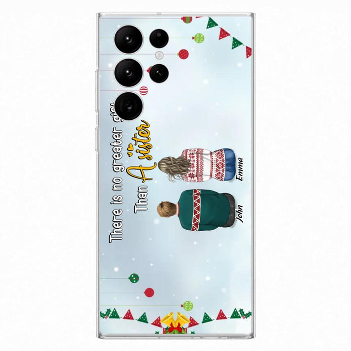 Personalized Christmas Brothers & Sisters Phone Case - Christmas Gift Idea For Siblings - Up to 12 People - Life Is Better With Brothers & Sisters - Case For iPhone And Samsung
