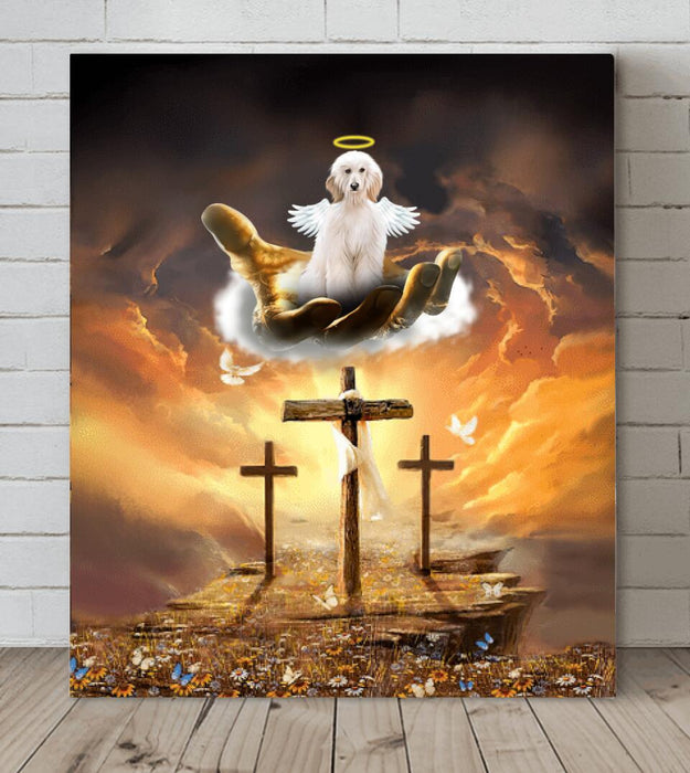 Personalized Memorial Dog Canvas - Up to 3 Dogs - Best Gift For Dog