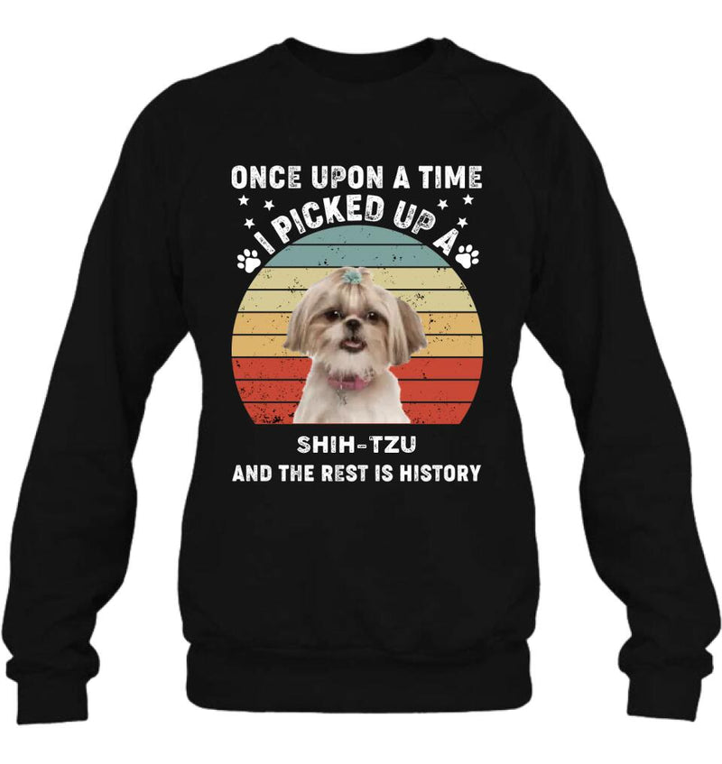 Personalized Dog T-Shirt - Upload Photo - Gift Idea For Dog Lovers
