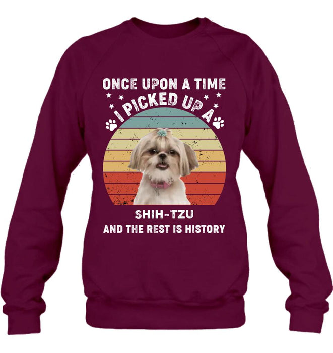 Personalized Dog T-Shirt - Upload Photo - Gift Idea For Dog Lovers