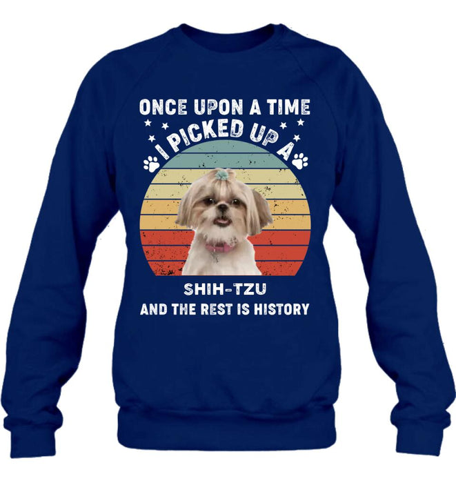Personalized Dog T-Shirt - Upload Photo - Gift Idea For Dog Lovers
