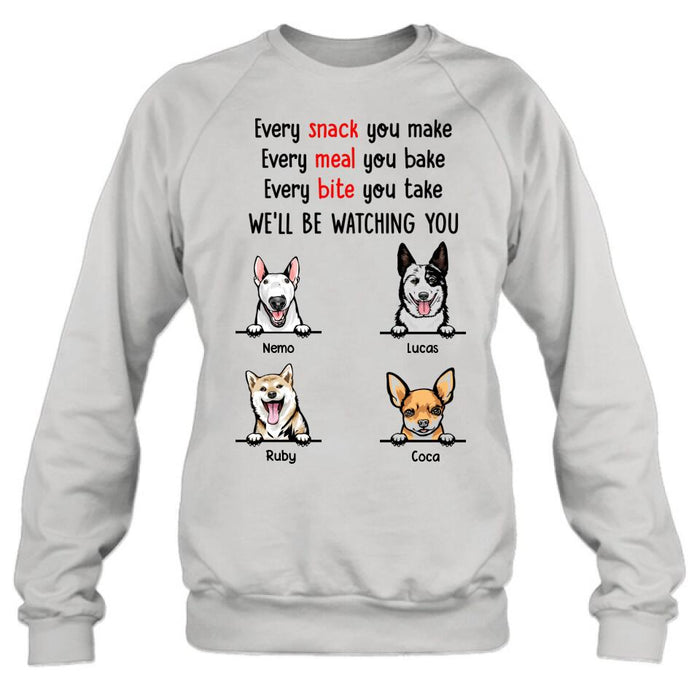 Personalized Dog T-Shirt/Long Sleeves/Hoodie/Sweatshirt - Personalized Gifts for Dog Lovers