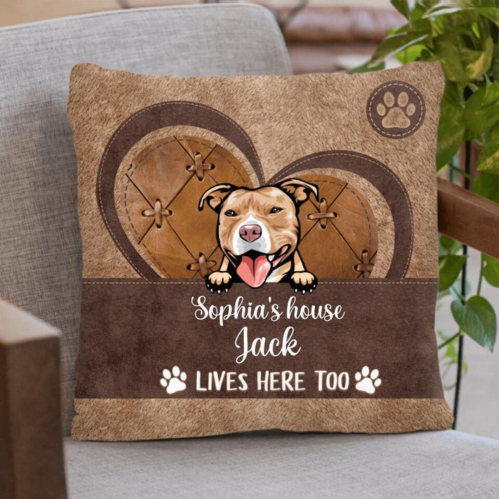 Personalized Pet Quilt/Fleece Blanket/Pillow Cover  - Up to 4 Pets - Best Gift For Dog/Cat Lovers