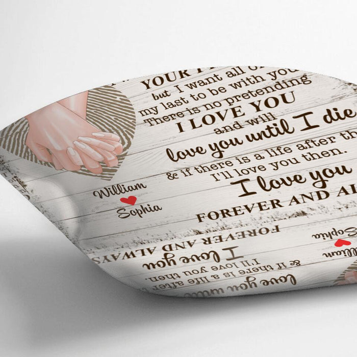 Personalized The Day I Met You Pillow Cover - Valentine's Day Gift Idea For Couple