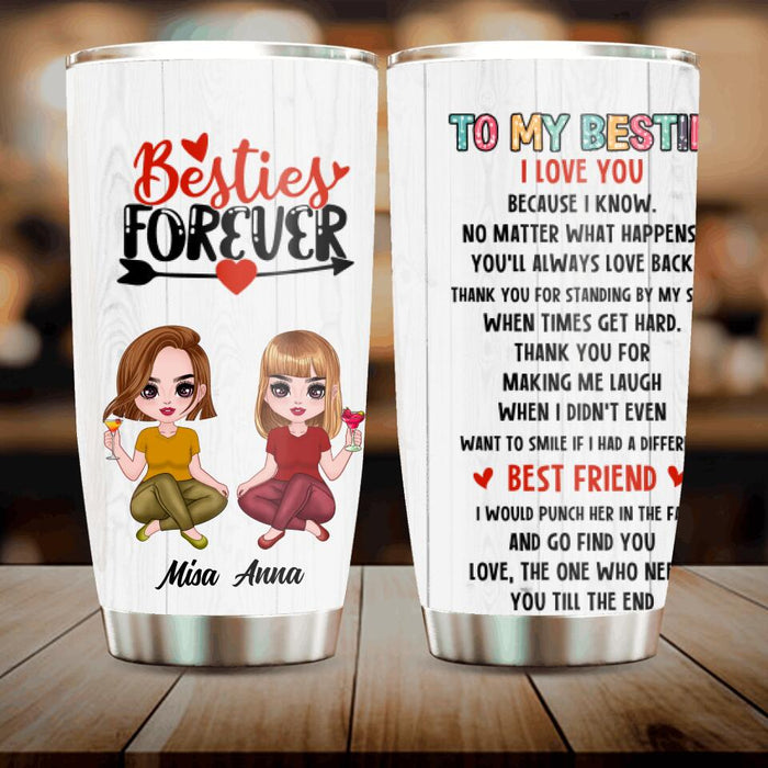 Personalized Friends Annoying Tumbler - Gift Idea For Friends - To My Bestie