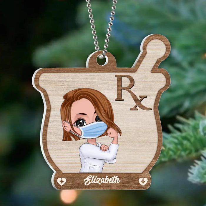 Personalized Pharmacist Acrylic Ornament - Gift Idea For Christmas/Birthday/Pharmacist