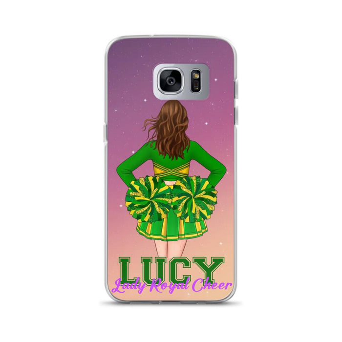 Personalized Cheerleading Phone Case - Birthday Gift For Cheerleading Coach, Cheerleader - Case For iPhone And Samsung