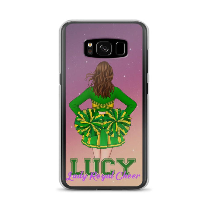 Personalized Cheerleading Phone Case - Birthday Gift For Cheerleading Coach, Cheerleader - Case For iPhone And Samsung