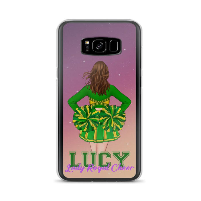 Personalized Cheerleading Phone Case - Birthday Gift For Cheerleading Coach, Cheerleader - Case For iPhone And Samsung