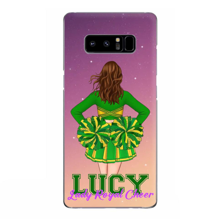 Personalized Cheerleading Phone Case - Birthday Gift For Cheerleading Coach, Cheerleader - Case For iPhone And Samsung