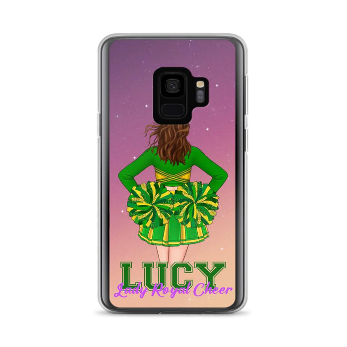 Personalized Cheerleading Phone Case - Birthday Gift For Cheerleading Coach, Cheerleader - Case For iPhone And Samsung