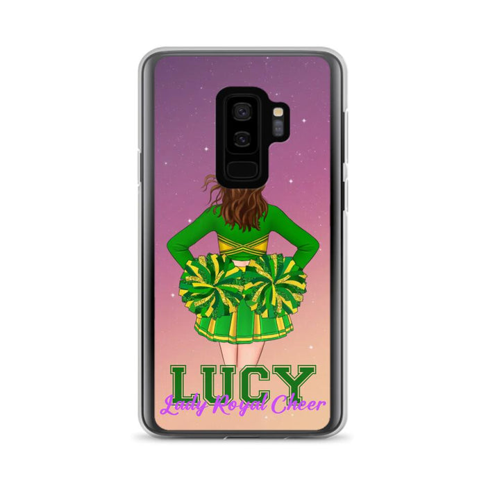 Personalized Cheerleading Phone Case - Birthday Gift For Cheerleading Coach, Cheerleader - Case For iPhone And Samsung