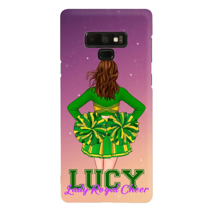Personalized Cheerleading Phone Case - Birthday Gift For Cheerleading Coach, Cheerleader - Case For iPhone And Samsung