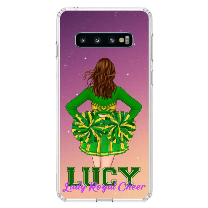 Personalized Cheerleading Phone Case - Birthday Gift For Cheerleading Coach, Cheerleader - Case For iPhone And Samsung