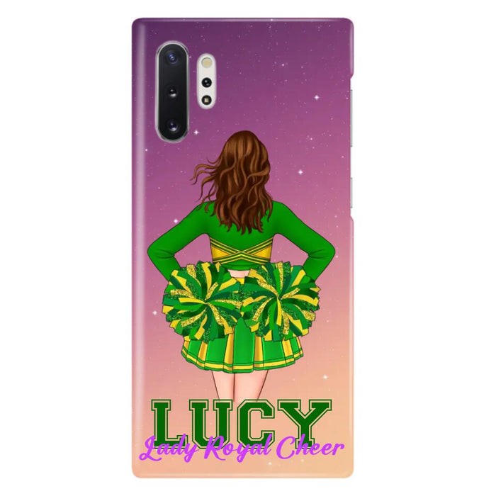 Personalized Cheerleading Phone Case - Birthday Gift For Cheerleading Coach, Cheerleader - Case For iPhone And Samsung