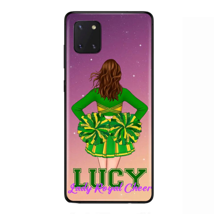 Personalized Cheerleading Phone Case - Birthday Gift For Cheerleading Coach, Cheerleader - Case For iPhone And Samsung