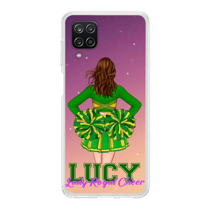 Personalized Cheerleading Phone Case - Birthday Gift For Cheerleading Coach, Cheerleader - Case For iPhone And Samsung