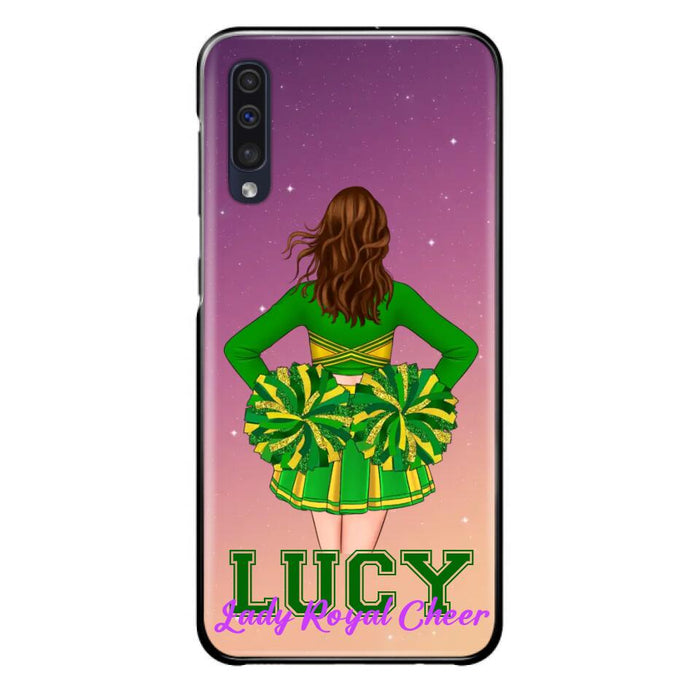 Personalized Cheerleading Phone Case - Birthday Gift For Cheerleading Coach, Cheerleader - Case For iPhone And Samsung
