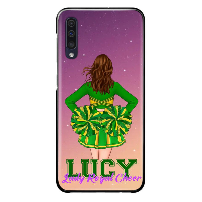 Personalized Cheerleading Phone Case - Birthday Gift For Cheerleading Coach, Cheerleader - Case For iPhone And Samsung