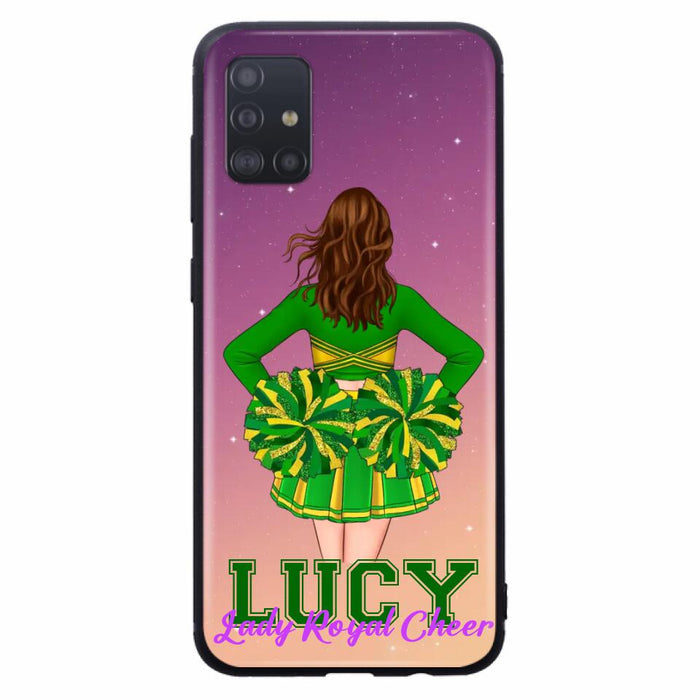 Personalized Cheerleading Phone Case - Birthday Gift For Cheerleading Coach, Cheerleader - Case For iPhone And Samsung