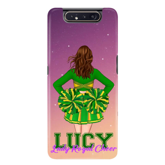 Personalized Cheerleading Phone Case - Birthday Gift For Cheerleading Coach, Cheerleader - Case For iPhone And Samsung