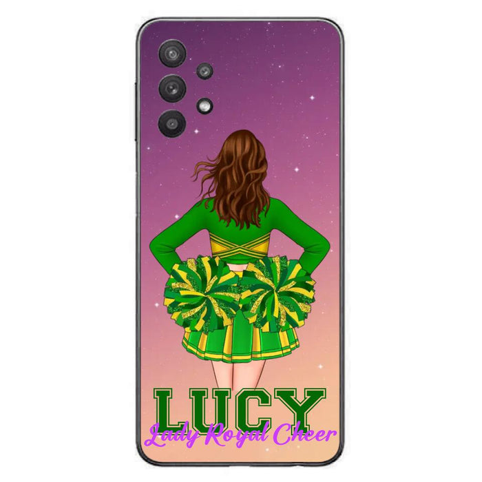 Personalized Cheerleading Phone Case - Birthday Gift For Cheerleading Coach, Cheerleader - Case For iPhone And Samsung