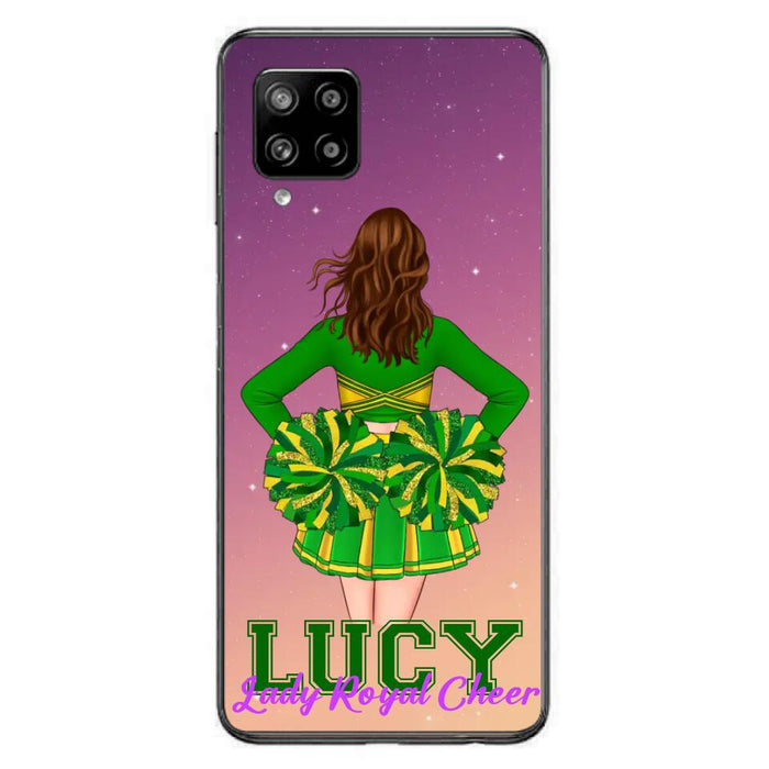 Personalized Cheerleading Phone Case - Birthday Gift For Cheerleading Coach, Cheerleader - Case For iPhone And Samsung