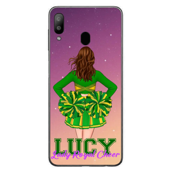 Personalized Cheerleading Phone Case - Birthday Gift For Cheerleading Coach, Cheerleader - Case For iPhone And Samsung