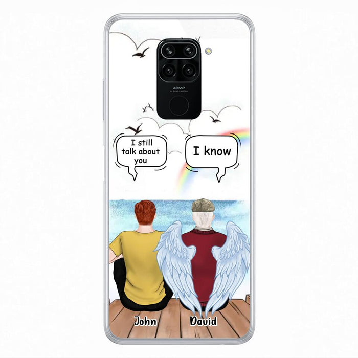 Custom Personalized Memorial Family Phone Case - Memorial Gift For Family Members - I Still Talk About You - Case For Xiaomi, Oppo And Huawei