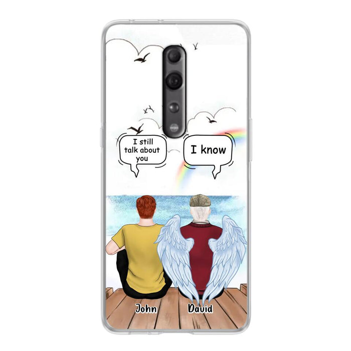 Custom Personalized Memorial Family Phone Case - Memorial Gift For Family Members - I Still Talk About You - Case For Xiaomi, Oppo And Huawei