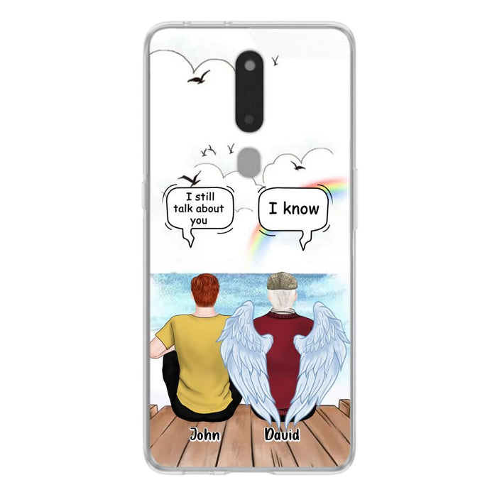 Custom Personalized Memorial Family Phone Case - Memorial Gift For Family Members - I Still Talk About You - Case For Xiaomi, Oppo And Huawei