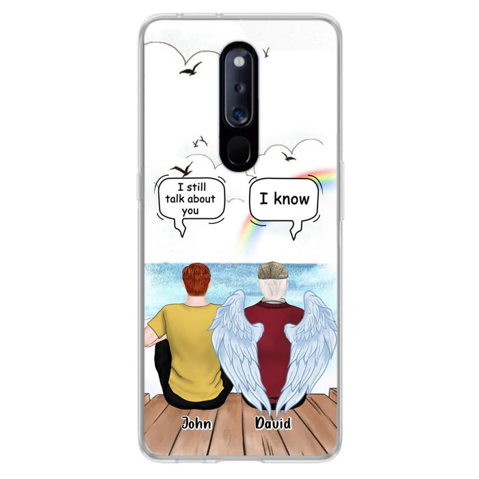 Custom Personalized Memorial Family Phone Case - Memorial Gift For Family Members - I Still Talk About You - Case For Xiaomi, Oppo And Huawei